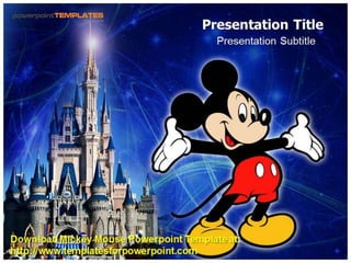 Mickey Mouse - Powerpoint Template