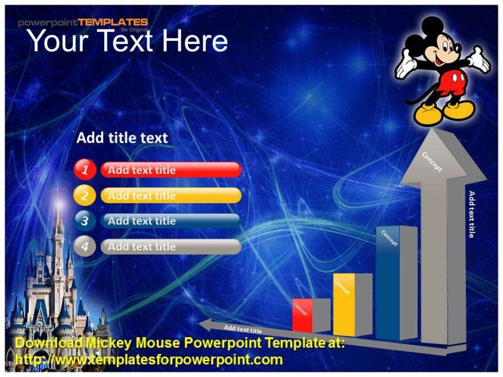 Mickey Mouse PowerPoint Template