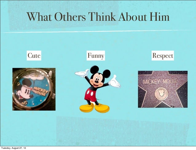Mickey Mouse Characteristics- Michael Warnert