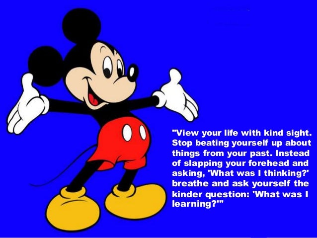Life's Quotes With Mickey Mouse