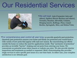 Continually attending training seminars to keep abreast of what is new in the way of laws, products and procedures.