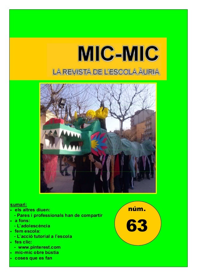 Mic mic 63 (juny 2014)