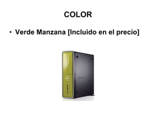 COLOR Verde Manzana [Incluido en el precio]   