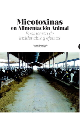 Por: Juan Alcázar Triviño
Veterinario. Inzar, S.L.
Micotoxinas
en Alimentación Animal
Evaluación de
incidencias y efectos
M
Julio-Agosto 2016
GANADERÍA
70
 