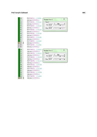 Prof. Suraj R. Gaikwad MIC
 