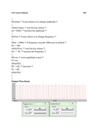 Mic practicals | PDF