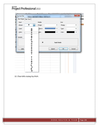 D O N G N G U Y E N & T E A M Page 106
12. Chọn biểu tượng tùy thích.
 