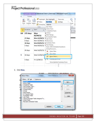 D O N G N G U Y E N & T E A M Page 193
3. Click New.
 