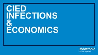 CIED
INFECTIONS
&
ECONOMICS
 