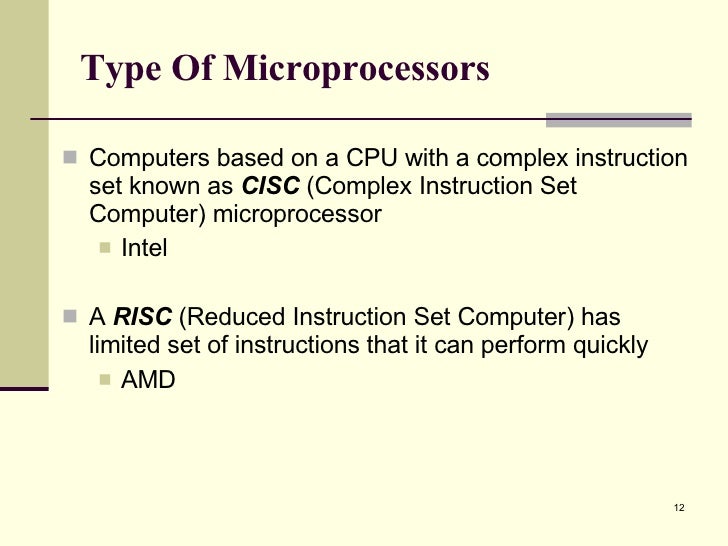 microprocessor