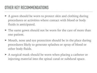 MEASURES TO CONTROL INFECTION IN THE HEALTHCARE SETTING | PDF