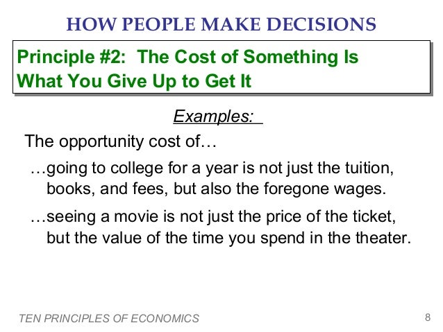 economic principle definition economic principle definition