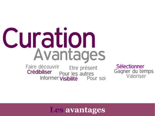 Les avantages
 