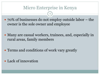 Micro Enterprise In Kenya Pdf
