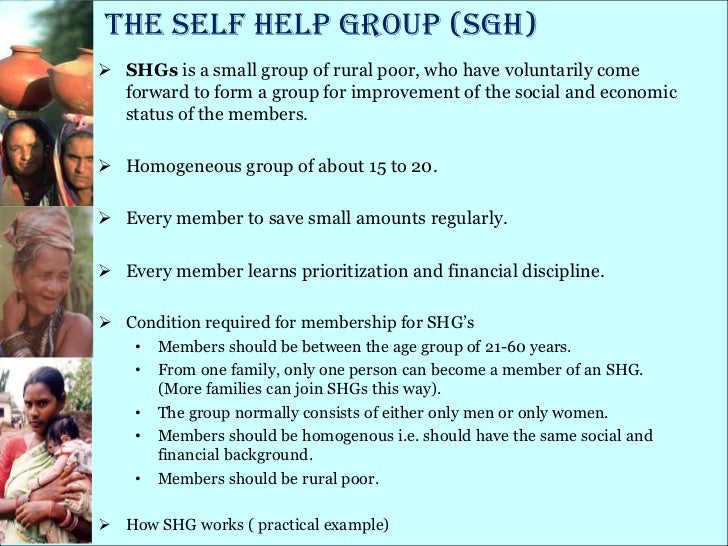 History of self-help groups in india image