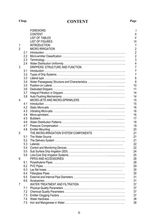 Micro-irrigation Technology and Applications handbook- 2009 | PDF