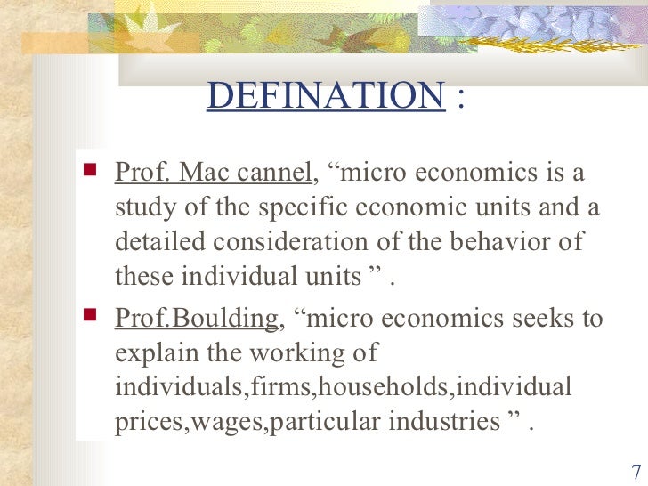 micro and macro economics difference