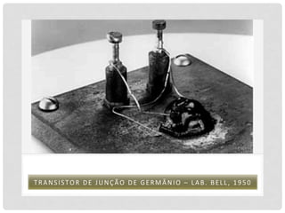 T R A N S I S T O R 	
   D E 	
   J U N Ç Ã O 	
   D E 	
   G E R M Â N I O 	
   – 	
   L A B . 	
   B E L L , 	
   1 9 5 0 	
  
 
