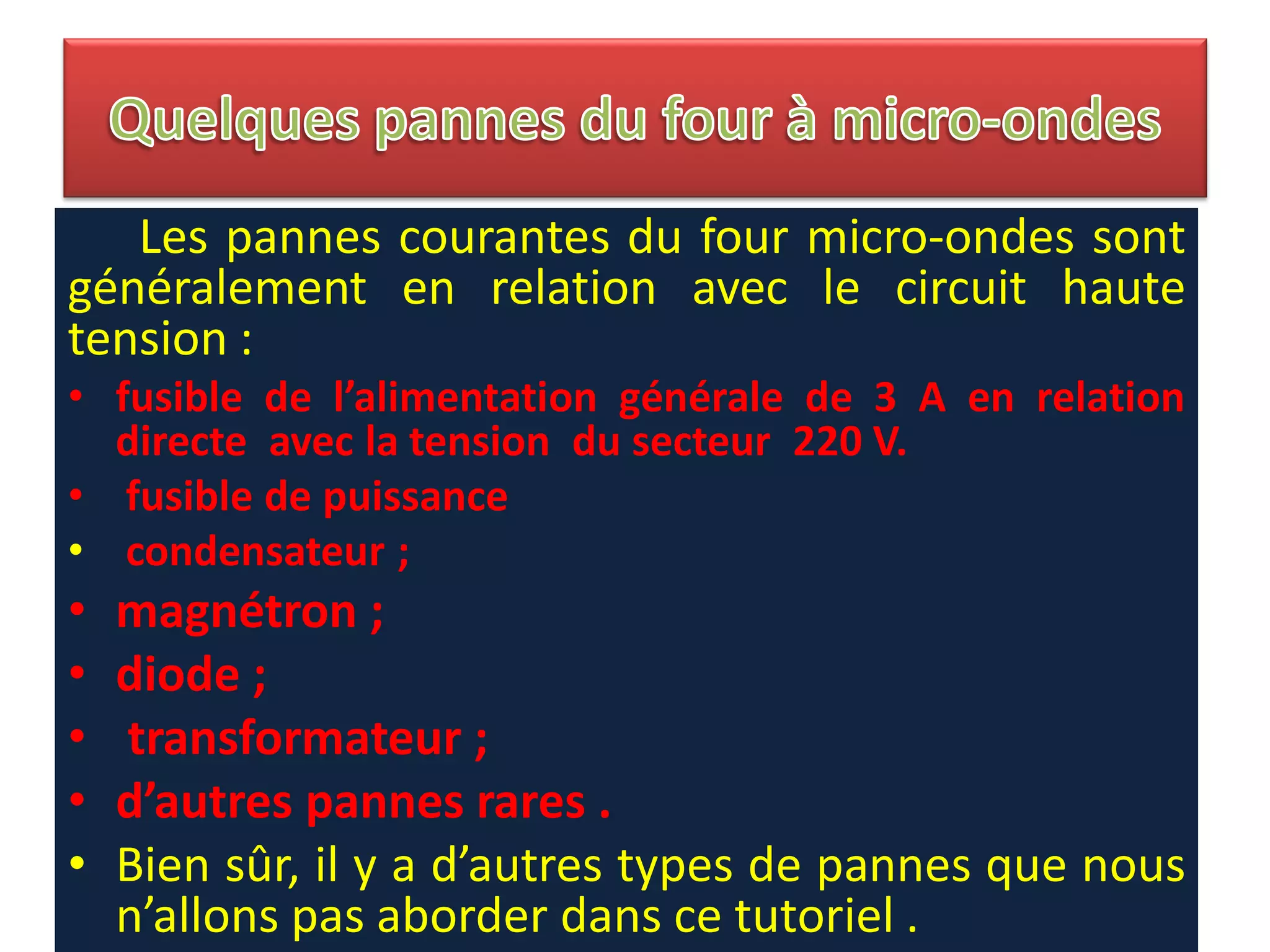 Lot De 4 Diodes Haute Tension Pour Four à Micro-ondes - Pièce De Rechange Universelle - Technologie Fiable Pour Chauffage Rapide