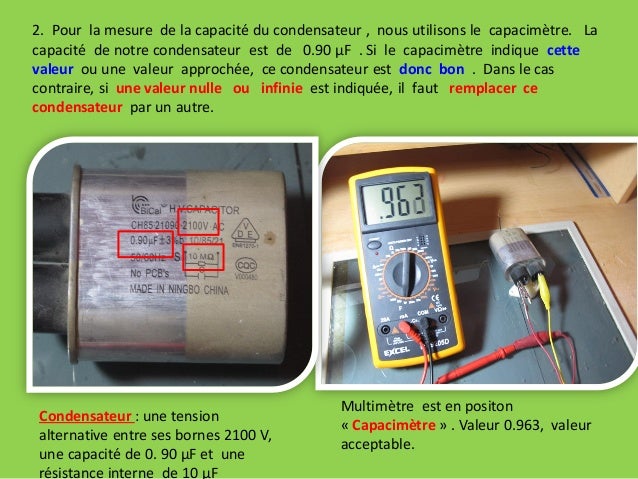 Le four à micro-ondes vPrincipe de fonctionnement