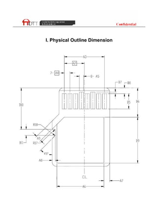 I. Physical Outline Dimension
 