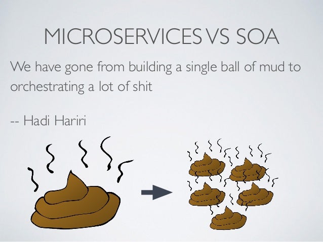 Monolith and microservices are both shit