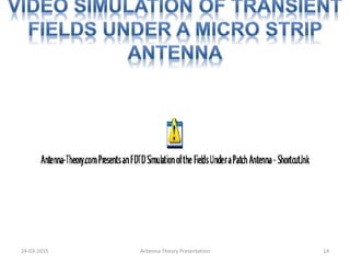 24-03-2015 Antenna Theory Presentation 14
 