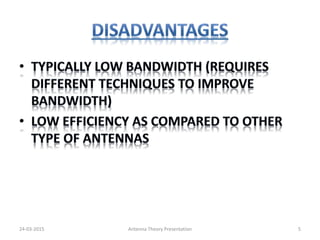 24-03-2015 Antenna Theory Presentation 5
 