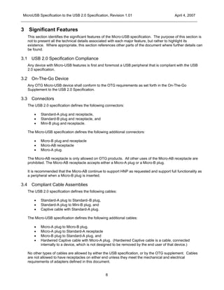 Micro usb 1-01 | PDF