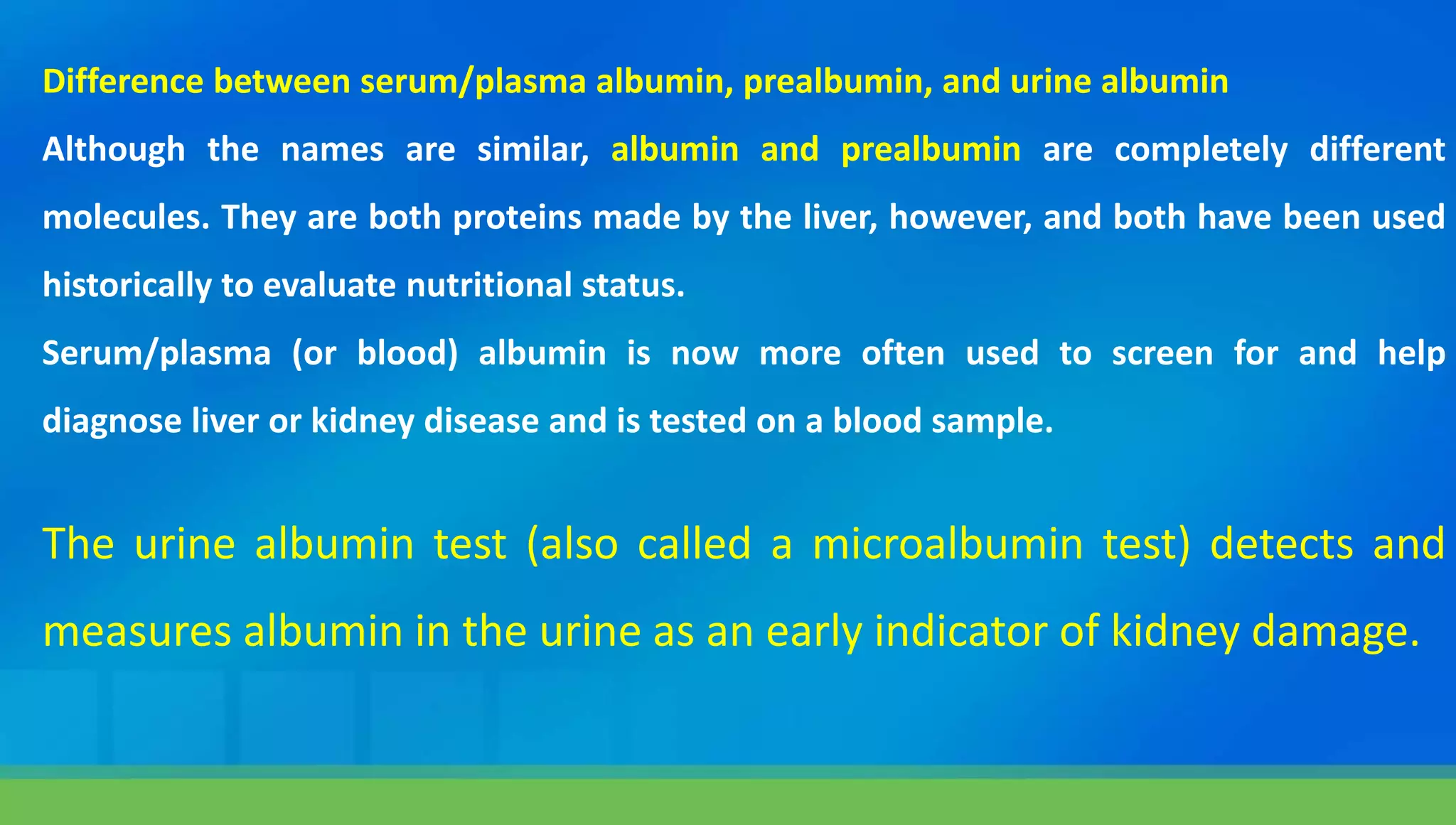 Microalbuminuria | PPT