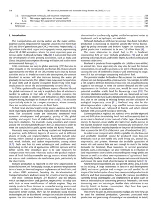 Microalgae for biodiesel production | PDF