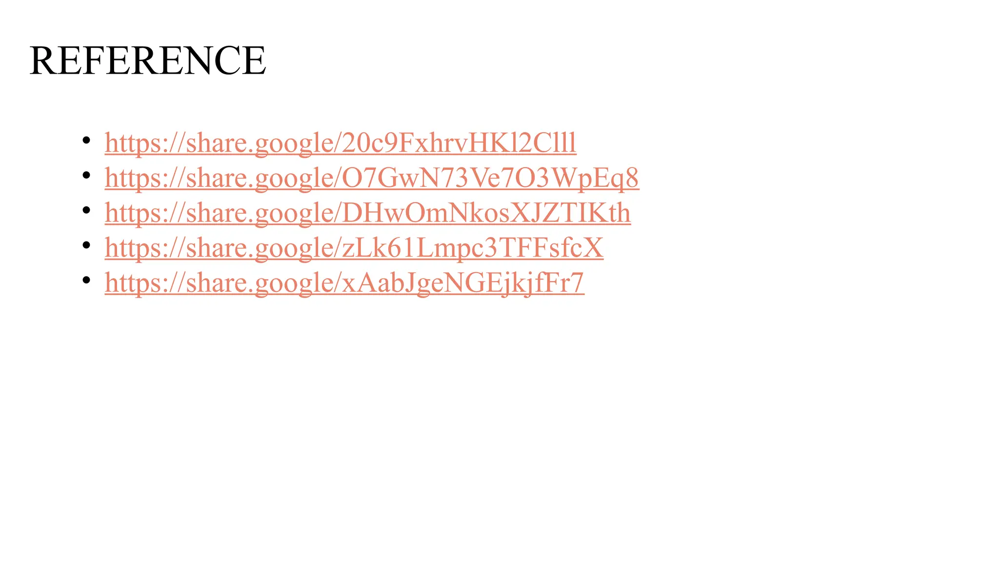REFERENCE
• https://share.google/20c9FxhrvHKl2Clll
• https://share.google/O7GwN73Ve7O3WpEq8
• https://share.google/DHwOmNkosXJZTIKth
• https://share.google/zLk61Lmpc3TFFsfcX
• https://share.google/xAabJgeNGEjkjfFr7
 