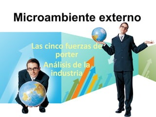 LOGO
Microambiente externo
Las cinco fuerzas de
porter
Análisis de la
industria
 
