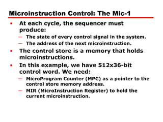 Microarchitecture | PPT