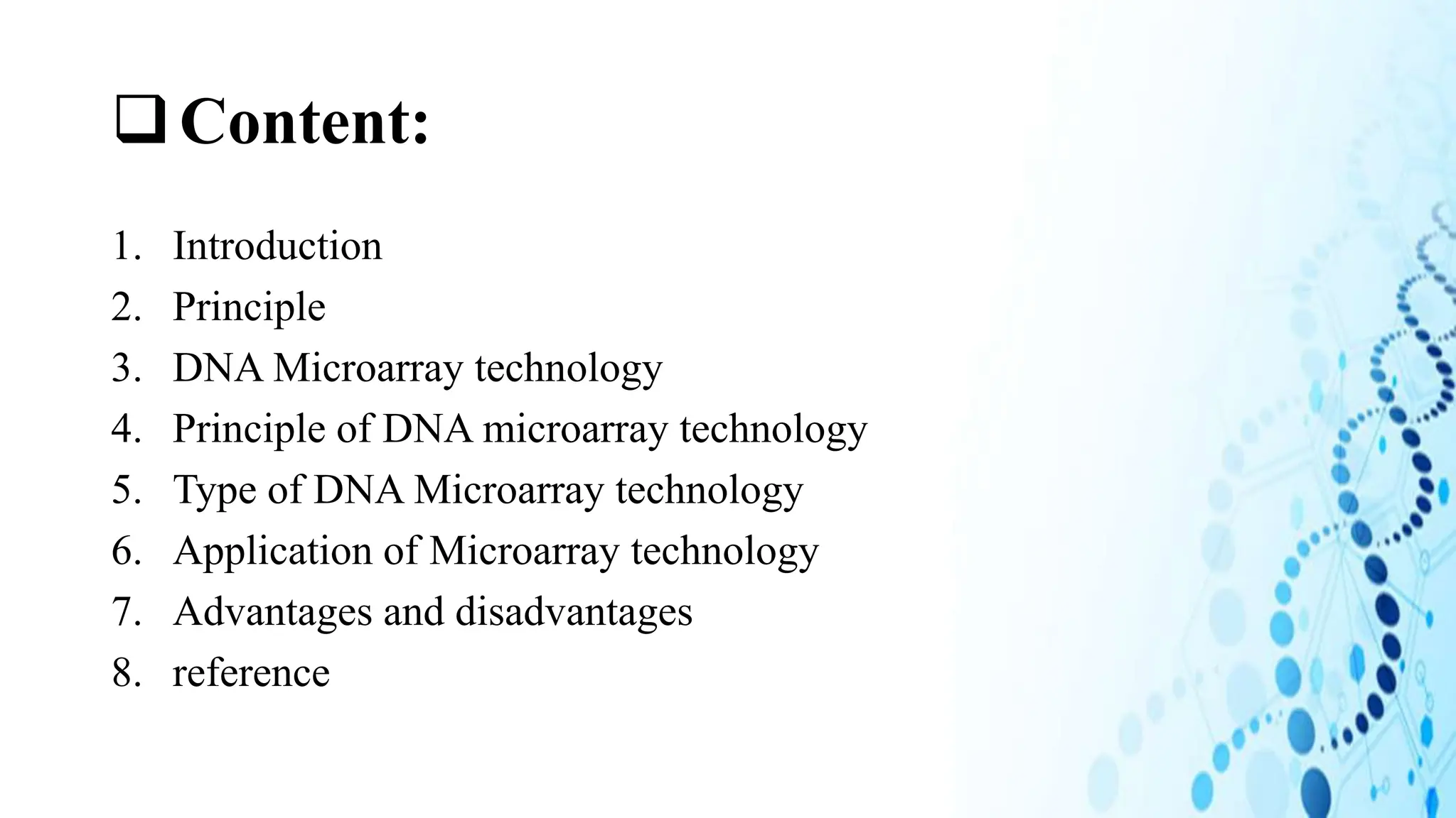DNA MICROARRAY TECHNOLOGY FOR PRINCIPLE OF DRUG DISCOVERY | PPTX