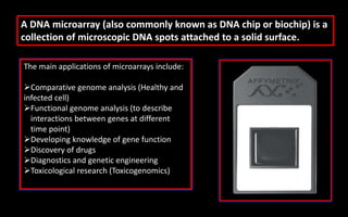 Microarray full detail | PPTX