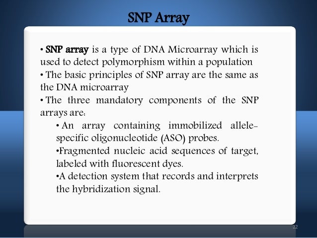 snp array