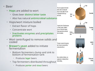 Microbes in food fermentation- Food Microbiology | PPT