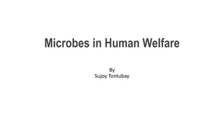 Microbes in Human Welfare
By
Sujoy Tontubay
 