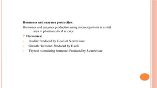 microbes in pharma-1.pptx micro in pharmaceutical | PPTX