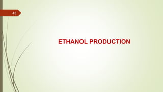 ETHANOL PRODUCTION
43
 