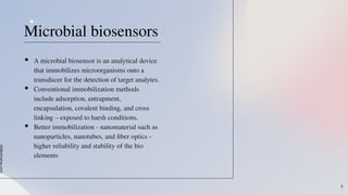 microbial Biosensors and its application.pptx