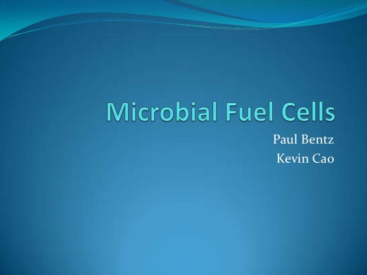Microbial Fuel Cells