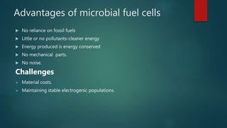 Microbial fuel cells | PPTX
