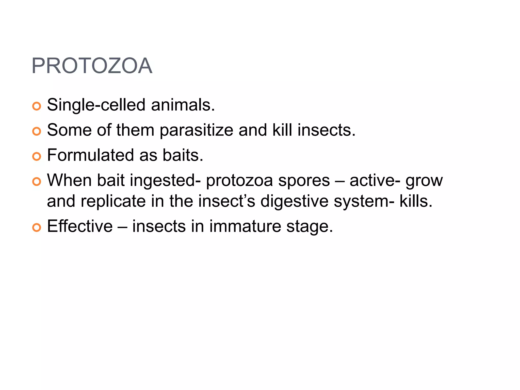 Microbial insecticides | PPTX