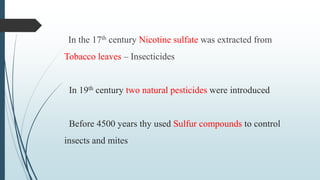 MICROBIAL INSECTIDES...USES AND APPLICATIONS OF INSECTICIDES | PPTX