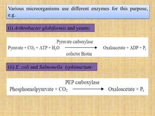 Various microorganisms use different enzymes for this purpose,
e.g.
(i) Arthrobacter globiformis and yeasts:
(ii) E. coli and Salmonella typhimurium:
 