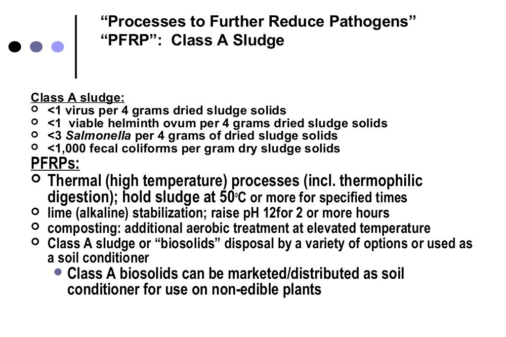 Microbial removal during sewage treatment