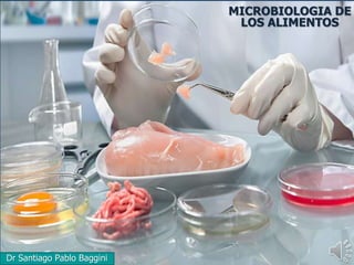 Dr Santiago Pablo Baggini
MICROBIOLOGIA DE
LOS ALIMENTOS
 