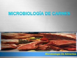 Microbiologia De Alimentos
 